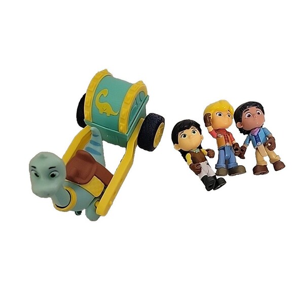 Disney Junior 3” Dino Ranch Figure Lot Dinosaur Toys - Picture 1 of 4